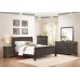 Louis Philippe Double Bedframe - Grey